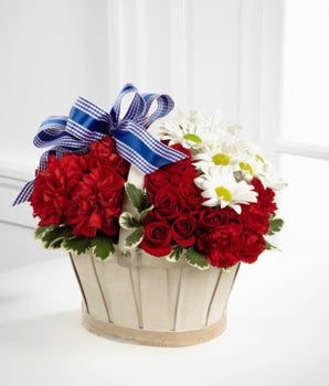 Canasta Justicia, Regala Flores de verano, Summer y para cualquier ocasión, envía flores por Doral Roses Miami