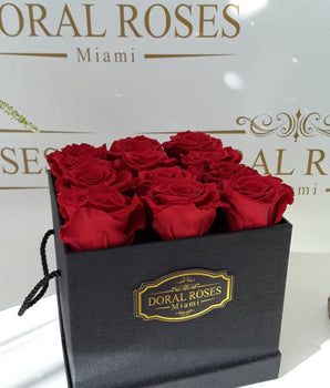 Rosas preservadas I LOVE -Caja