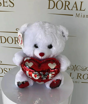Bear Teddy In Box Gift Online With Red Heart