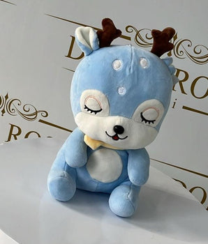Yellow and Blue Little Reindeer Gift