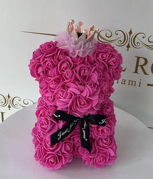 Introducing Teddy Bear Gifts Online! Purple, Enjoy a wide variety of colors with our anti-allergic teddy bears, Gifts and flowers delivery in Miami, Fl Doral Roses Miami