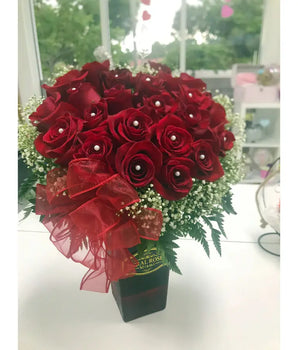 Roses Love: rosas rojas diseño corazón I Love, rosas rojas de la mejor selección, decora los espacios en casa, doral roses Miami
