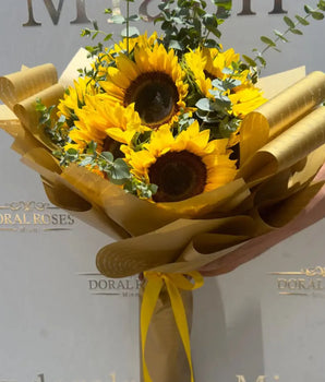 Bouquet 12 Sunflowers