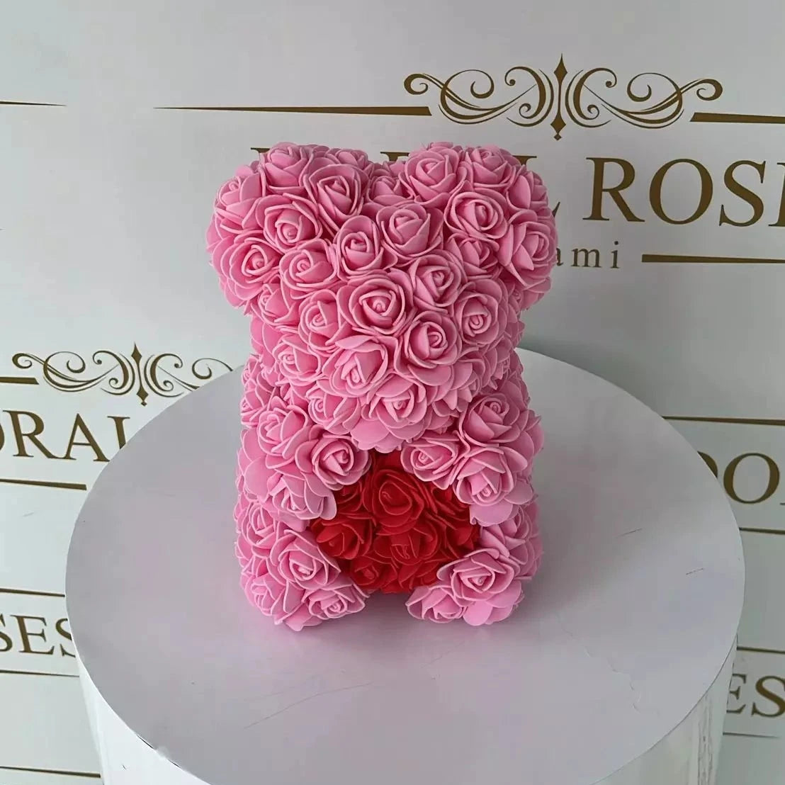 Introducing Teddy Bear Gifts Online! Pink, Enjoy a wide variety of colors with our anti-allergic teddy bears, Gifts and flowers delivery in Miami, Fl Doral Roses Miami