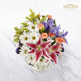 Lirios Maravillosos, Regalo de Flores para el día de la madre, Arreglo de flores, envía flores por Doral Roses Miami