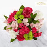 Hermosa, Regalo de Flores para el día de la madre, Arreglo de flores, envía flores por Doral Roses Miami