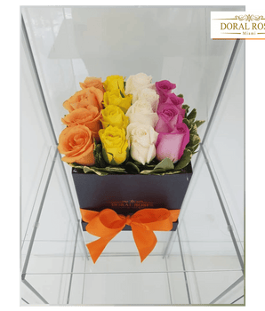Quad Roses, Regalo de Flores para el día de la madre, Arreglo de flores, envía flores por Doral Roses Miami