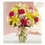 Bello Amanecer, Regalo de Flores para el día de la madre, Arreglo de flores, envía flores por Doral Roses Miami