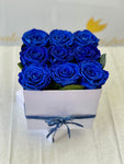 Rosas Azules Preservadas