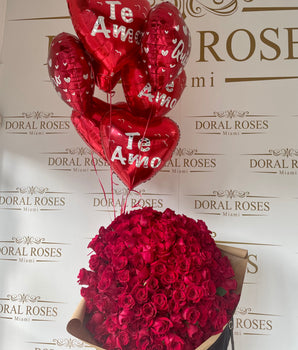 Bouquet of 200 Red Roses