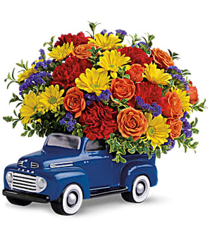 Ford 48 Car Flowers